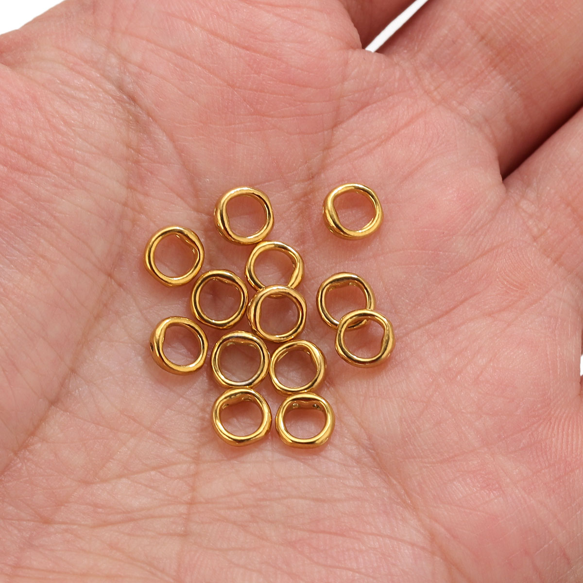 20個入り ステンレス製クラスプ エンドコネクター フック  - Jewelry Making Metal Supplies のレビューと価格