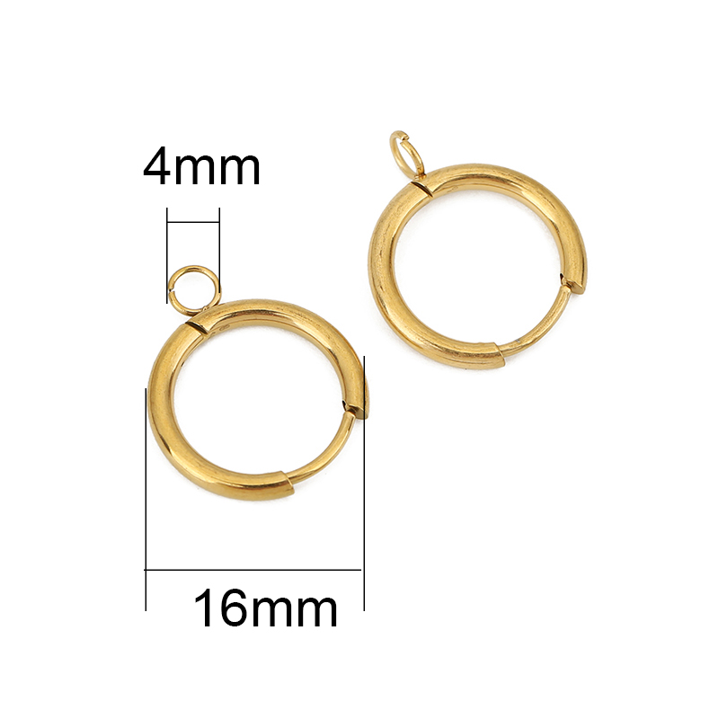 10 個 PVD ​​決してフェードイヤリングフック作る 1 - Jewelry Making Thread のレビューと価格