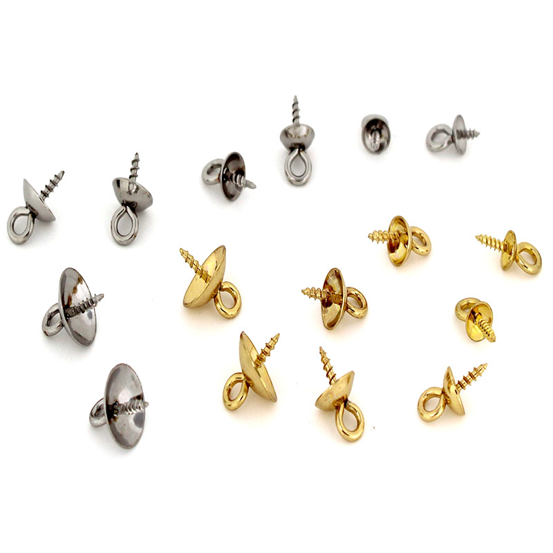 20個入り ステンレス製クラスプ フック スクリューアイピン - Jewelry Making Metal Supplies のレビューと価格