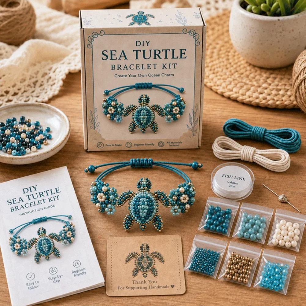 DIYビーズブレスレット製作キット かわいい動物DIYブレス - Jewelry Making Set のレビューと価格