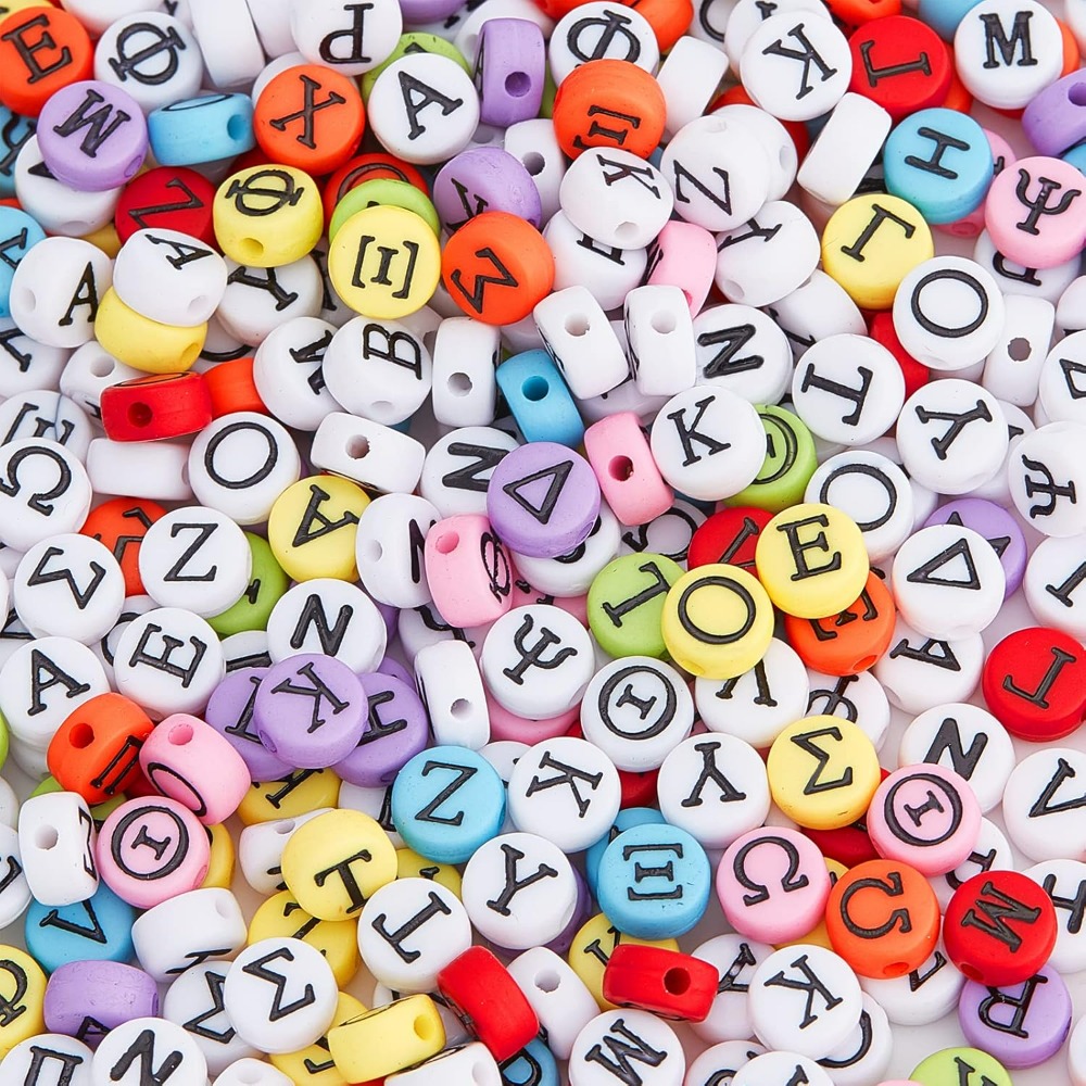 ジュエリー作り用のギリシャ文字ビーズ,ストレッチブレスレット - Jewelry Making Thread のレビューと価格