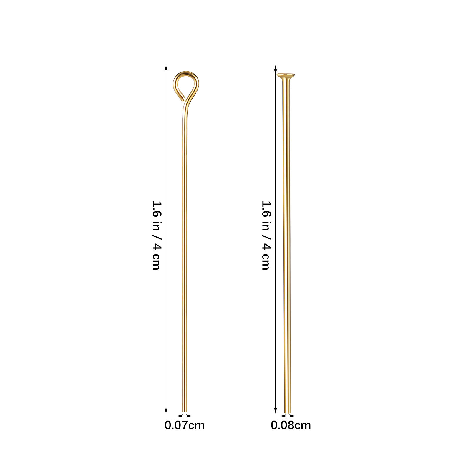 1セットのジュエリー製作用具：アイピン、平頭ピン、大量のジュ - Jewelry Making Head Pins のレビューと価格