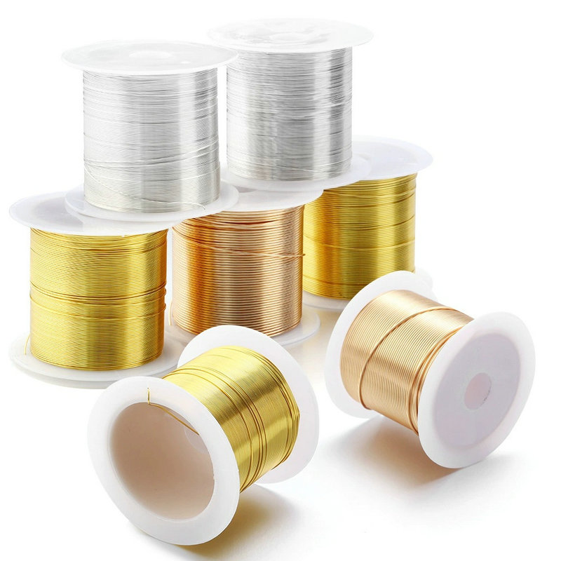 0.3-1.0 ミリメートルジュエリー銅線変色しにくいジュエ - Jewelry Making Thread のレビューと価格