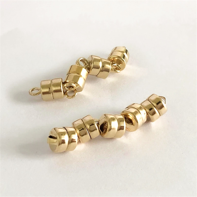 14Kゴールドフィルド磁気クラスプ3セット 4/4.5/5. - Jewelry Making Set のレビューと価格