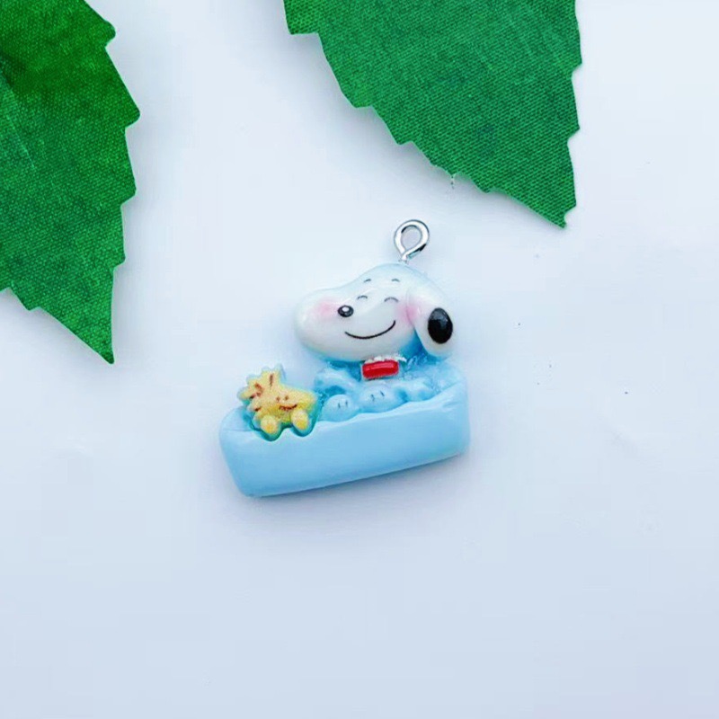 12個入り樹脂製漫画犬ペンダント、DIYジュエリー製作イヤリ - Jewelry Making Accessories のレビューと価格
