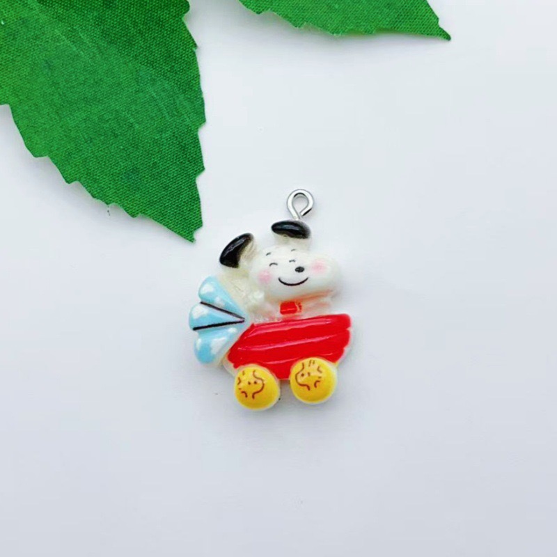 12個入り樹脂製漫画犬ペンダント、DIYジュエリー製作イヤリ - Jewelry Making Accessories のレビューと価格