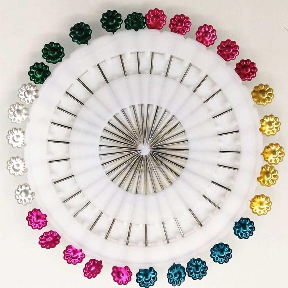 ストレートヘッド カラフル ウェディングピン ジュエリーコン - Jewelry Making Head Pins のレビューと価格