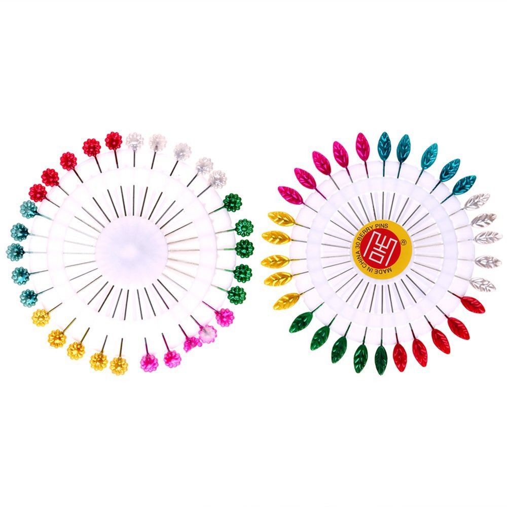 ストレートヘッド カラフル ウェディングピン ジュエリーコン - Jewelry Making Head Pins のレビューと価格