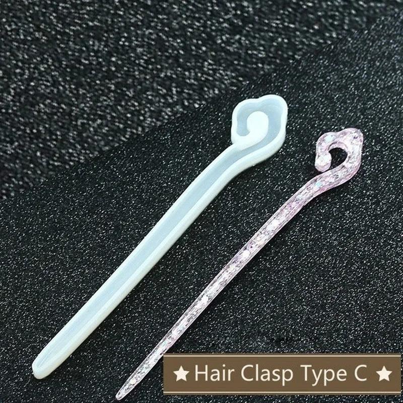 新しい透明ヘアピンシリコーン特殊金型樹脂 DIY ヘアジュエ - Jewelry Making With Resin のレビューと価格
