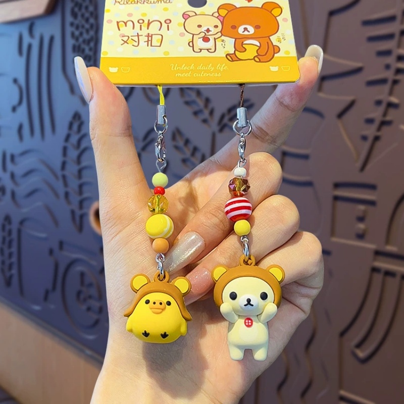 かわいいリラックマ コリラックマ キーホルダー ちょう結びビ - Jewelry Making With Resin のレビューと価格