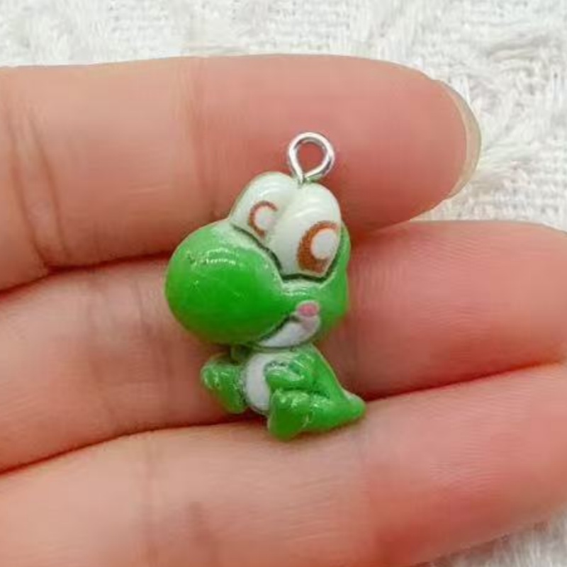 10個入り樹脂製漫画ペンダント、DIYジュエリー製作イヤリン - Jewelry Making Accessories のレビューと価格