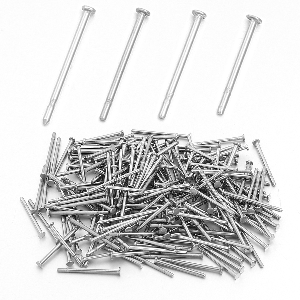 200個/ロット 316ステンレス鋼 フラットヘッド イヤピ - Jewelry Making Head Pins のレビューと価格