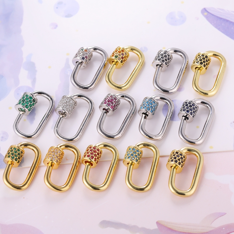 Juya DIY レインボーチャームカラビナファスナー装飾春 - Jewelry Making Metal Supplies のレビューと価格